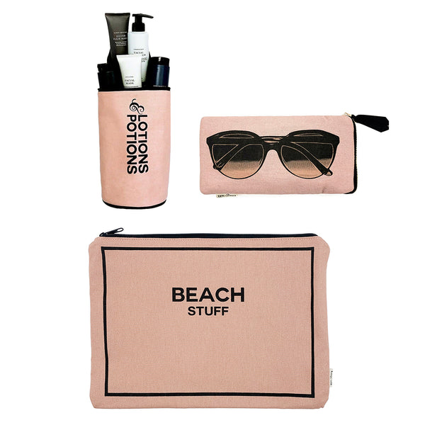 Bag All Stylish Beach Essentials 3-pack Pink/Blush