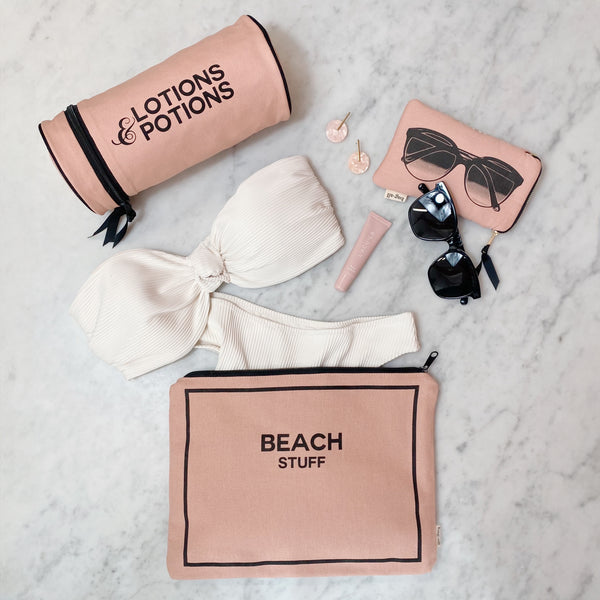 bag all Stylish Beach Essentials 3-pack Pink/Blush