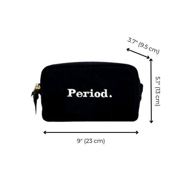 Bag All Stylish Sanitary Pouch Black
