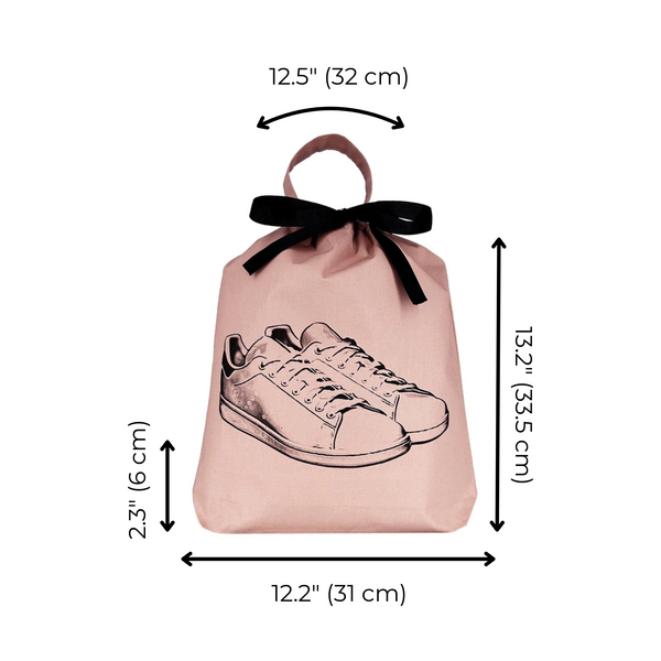 Bag All Tennis Sneaker Shoe Bag Pink/Blush