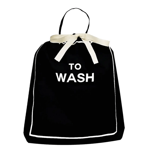 bag all To Wash Laundry Bag Black
