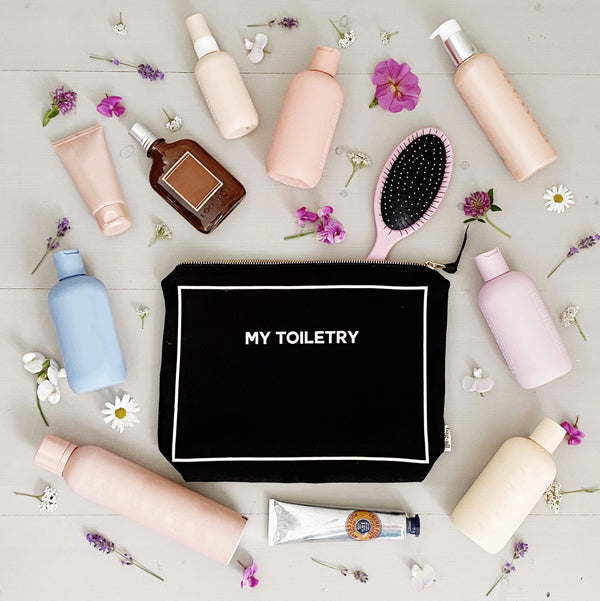 Bag All Toiletry Travel Gift Set Deal 4-Pack Black