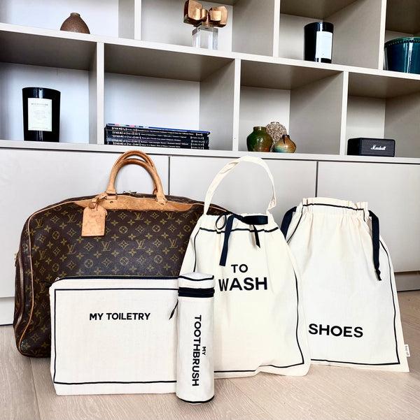 bag all Toiletry Travel Gift Set Deal 4-Pack Cream