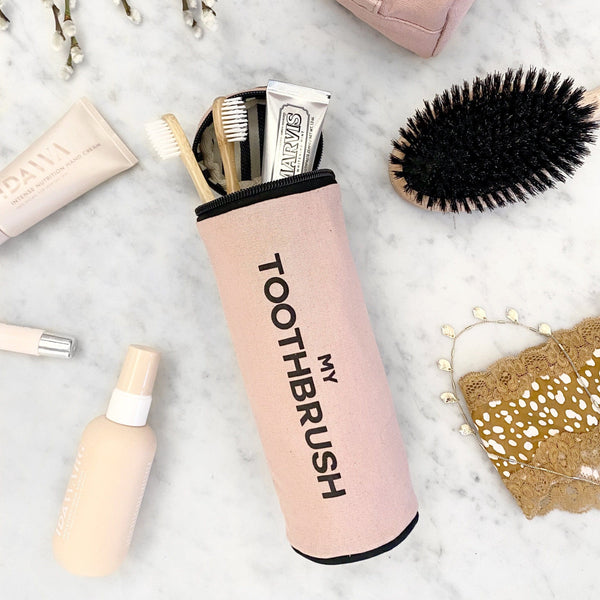 Bag All Toothbrush Travel Case Pink/Blush