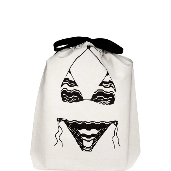 bag all Triangle Bikini Travel Bag Cream