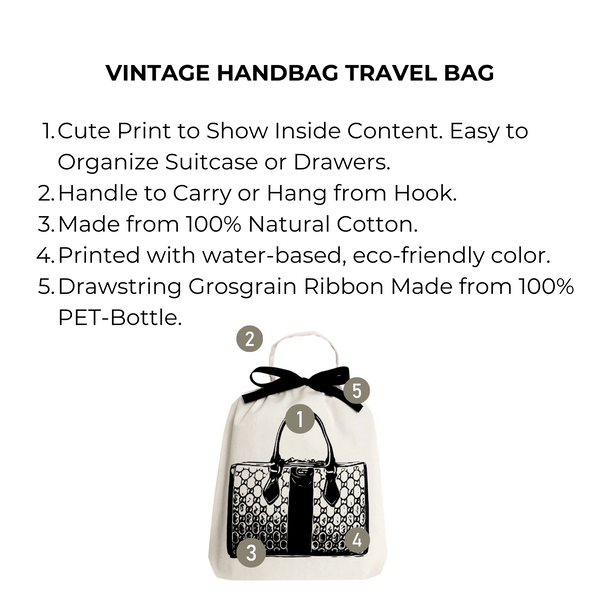 Bag All Vintage Handbag Travel Bag Cream