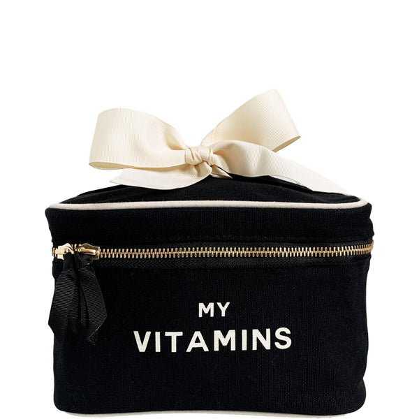 bag all Vitamins Storage and Travel Box Black