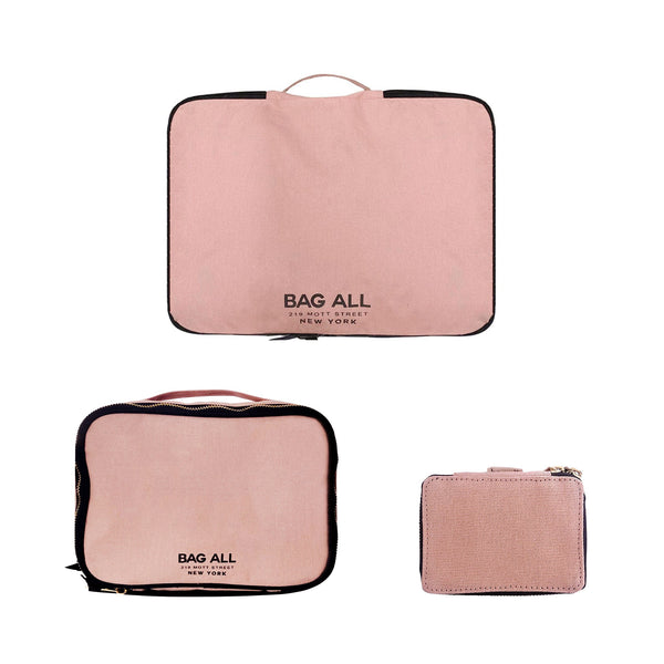 bag all Weekend Packing Set 3-Pack Pink/Blush