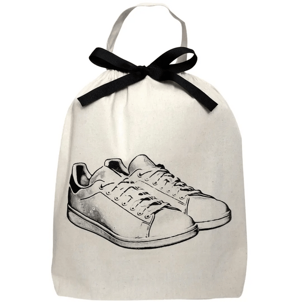 bag all White Sneaker Shoe Bag Cream