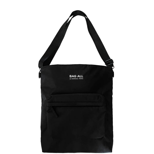 bag all City Backpack/Tote Padded Recycled Nylon Black