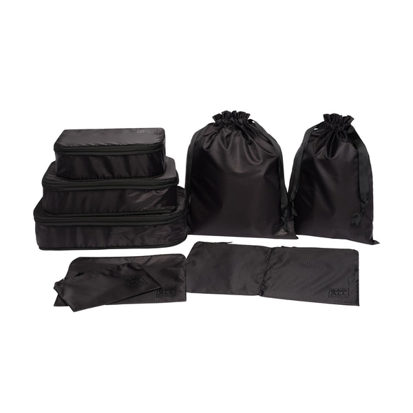 Bag All Compression Cubes & Packing Bags Set 8-pack Black