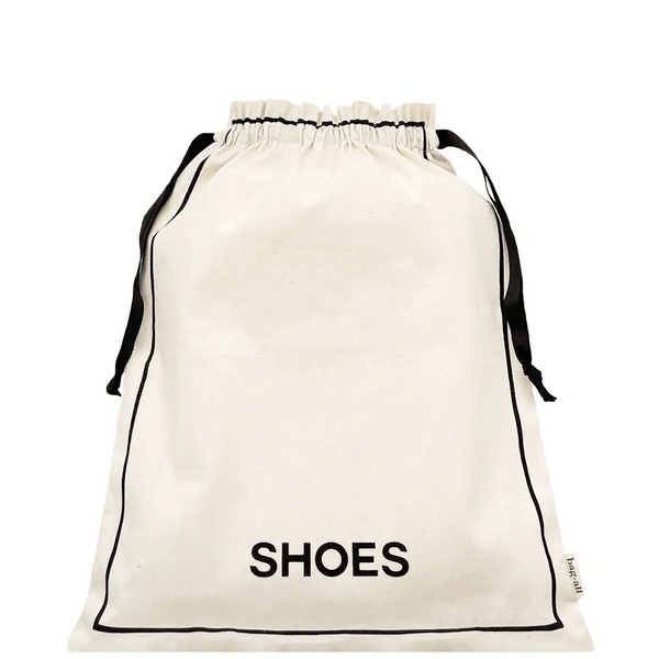 bag all Couture Shoe Travel Bag Cream with Small Print