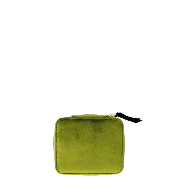 bag all Cute Jewelry Box Monogrammable Green Recycled Velvet