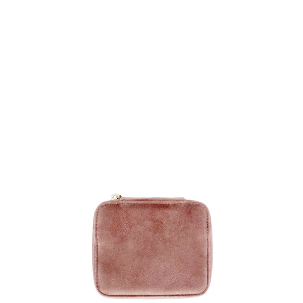 Bag All Cute Jewelry Box Monogrammable Pink Recycled Velvet