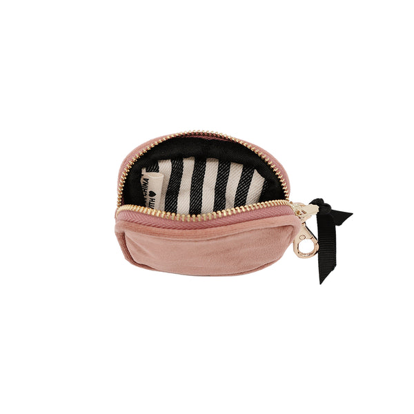 Bag All Earbuds/Airpods Case With Clasp Pink Velvet