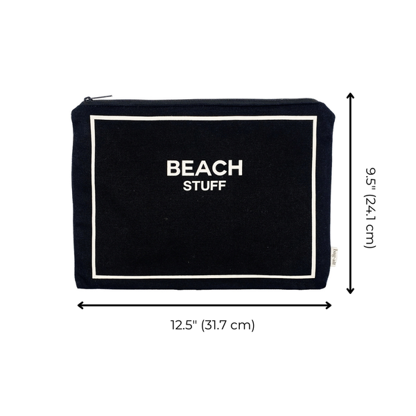Bag All Monogram Beach Pouch For Bathing Suits And Sunscreen Black