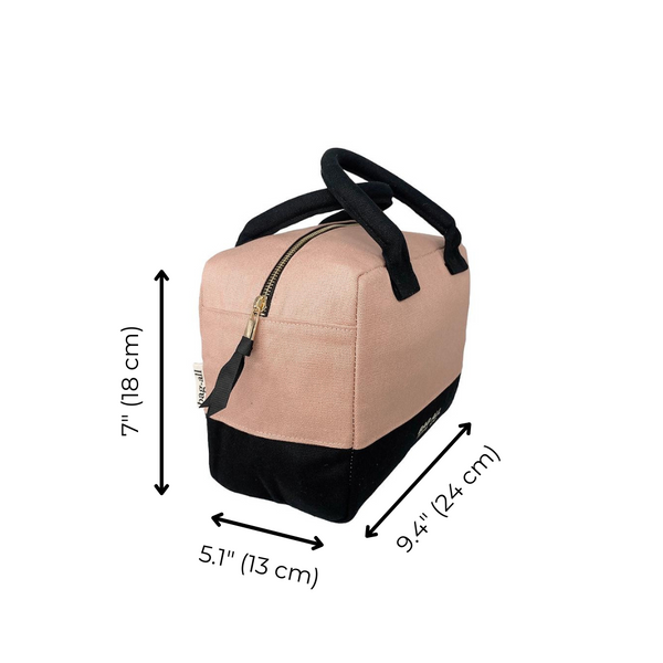 Bag All Stylish Monogram Lunch Box Insulated Pink/Blush