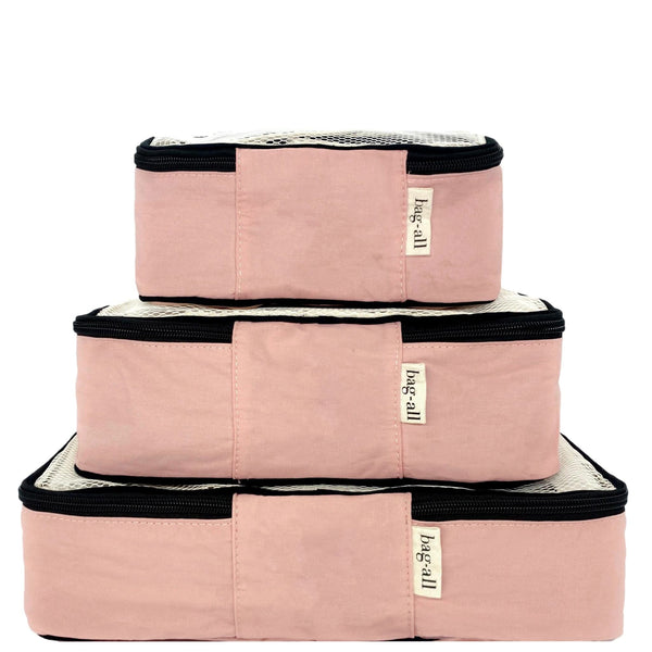 Bag All Weekend Essential Packing Set 4-Pack Pink/Blush