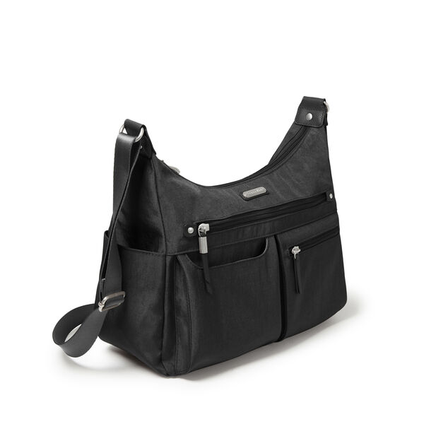 Baggallini Anywhere Large Hobo Tote With RFID Phone Wristlet
