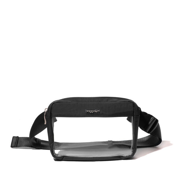 Baggallini Clear Stadium Belt Bag Sling