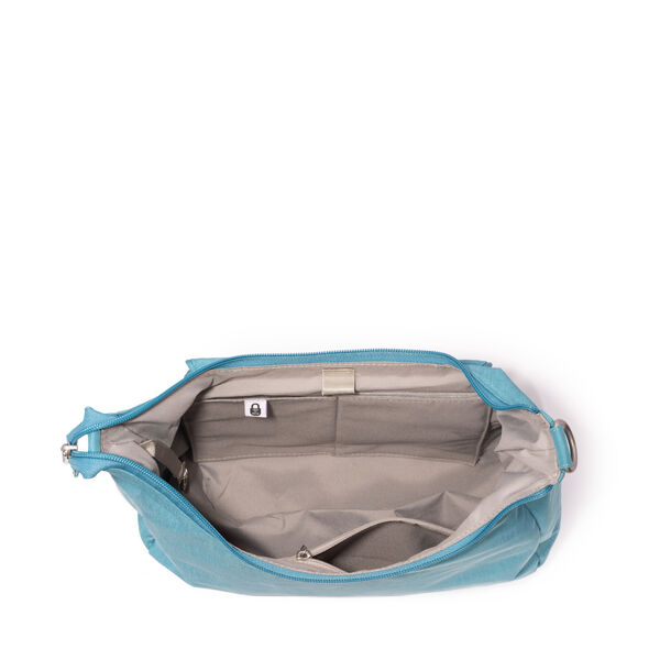 Baggallini Coastal Flip Lock Half Moon Bag