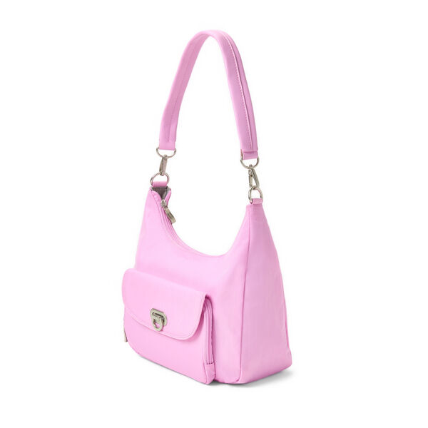 baggallini Coastal Flip Lock Half Moon Bag
