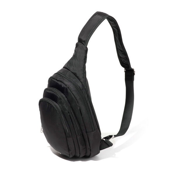 baggallini Securtex Anti-Theft Multi Zip Sling