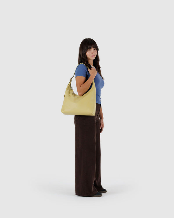Baggu Recycled Leather Shoulder Bag
