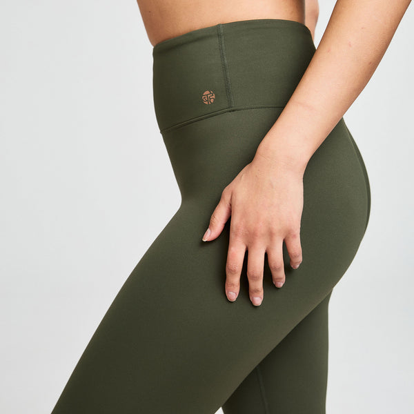Bahé Yoga DINAMICA HIGH-RISE LEGGING 7/8 KHAKI