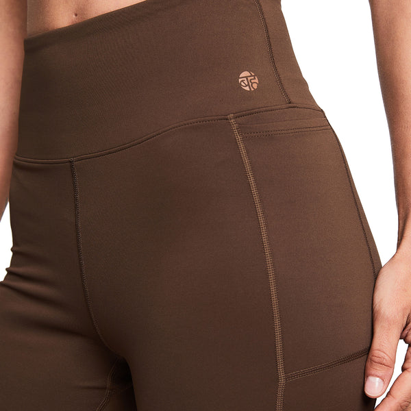 Bahé Yoga DINAMICA HIGH-RISE SHORTS 5" CINNAMON