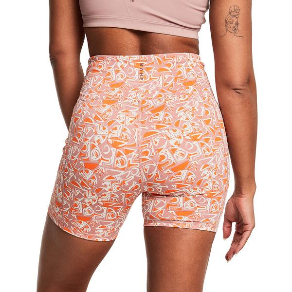 Bahé Yoga DINAMICA HIGH-RISE SHORTS 5" SYMBOL MAUVE