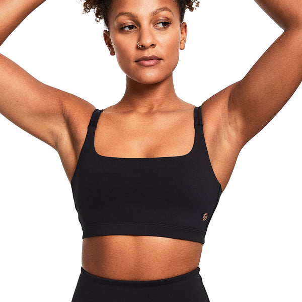 Bahé Yoga DINAMICA STRAPPY ACTIVE BRA BLACK