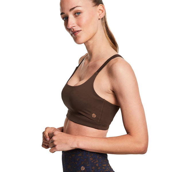 Bahé Yoga DINAMICA STRAPPY ACTIVE BRA CINNAMON