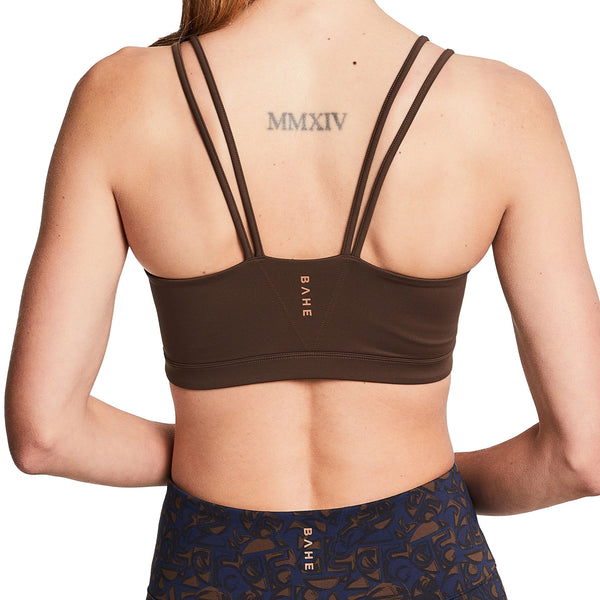Bahé Yoga DINAMICA STRAPPY ACTIVE BRA CINNAMON