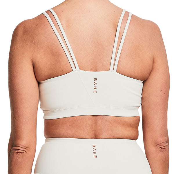Bahé Yoga DINAMICA STRAPPY ACTIVE BRA COCONUT