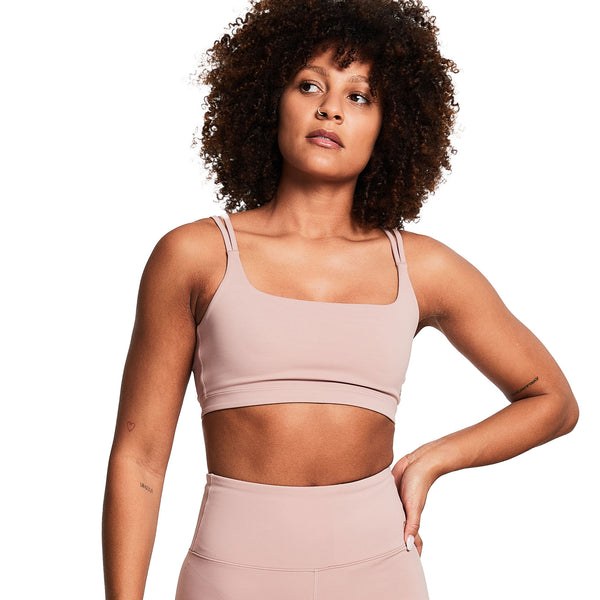 bahé yoga DINAMICA STRAPPY ACTIVE BRA MAUVE