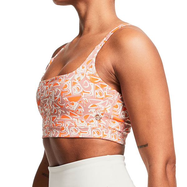 Bahé Yoga DINAMICA STRAPPY ACTIVE BRA SYMBOL MAUVE