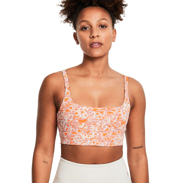 bahé yoga DINAMICA STRAPPY ACTIVE BRA SYMBOL MAUVE