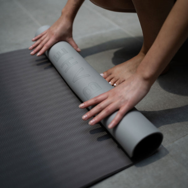 Bahé Yoga SOFT TOUCH REVERSIBLE XL 6MM PEBBLE GREY
