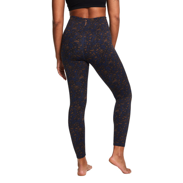 Bahé Yoga DINAMICA HIGH-RISE LEGGING 7/8 SYMBOL NAVY