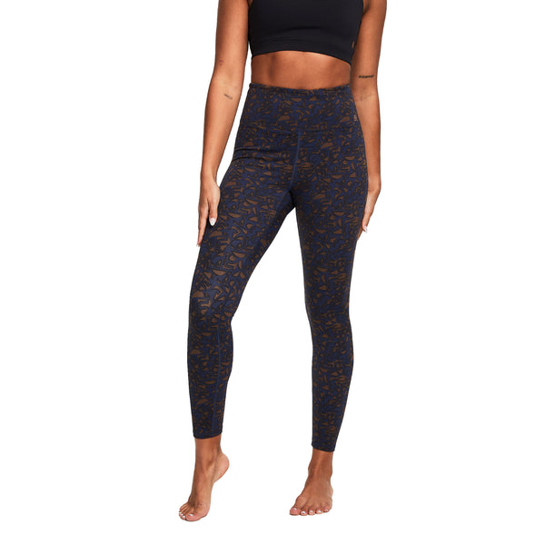 Bahé Yoga DINAMICA HIGH-RISE LEGGING 7/8 SYMBOL NAVY