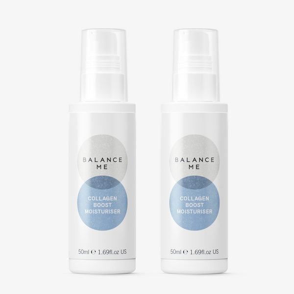 balance me Collagen Boost Moisturiser 50ml x 2