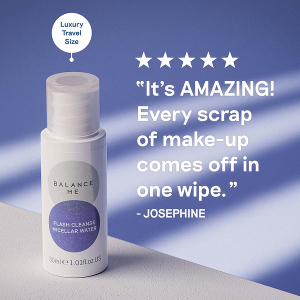 Balance Me Flash Cleanse Micellar Water 30ml