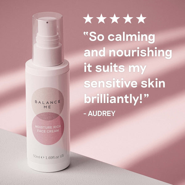 Balance Me Moisture Rich Face Cream 50ml