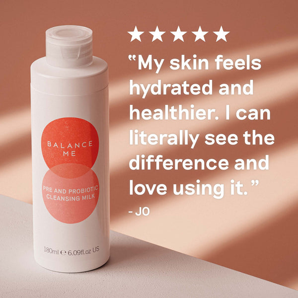 Balance Me Fragrance Free Pre And Probiotic Cleansing Milk 180ml