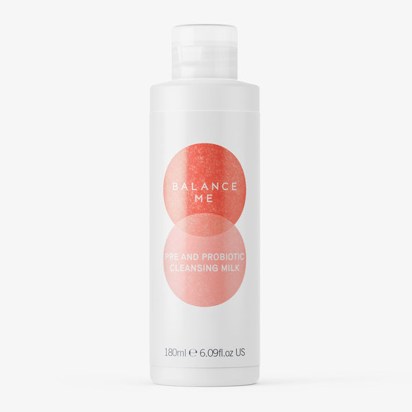 balance me Fragrance Free Pre and Probiotic Cleansing Milk 180ml
