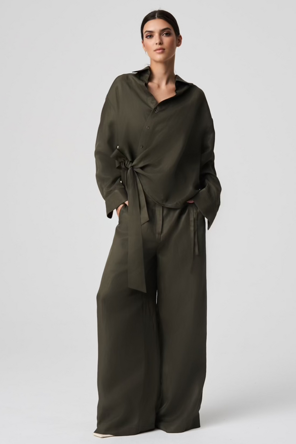 balossa ELDA PANTS WHITE