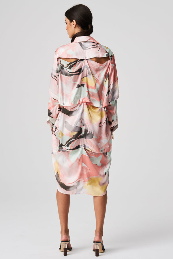 Balossa ELIA Dress PRINT PINK