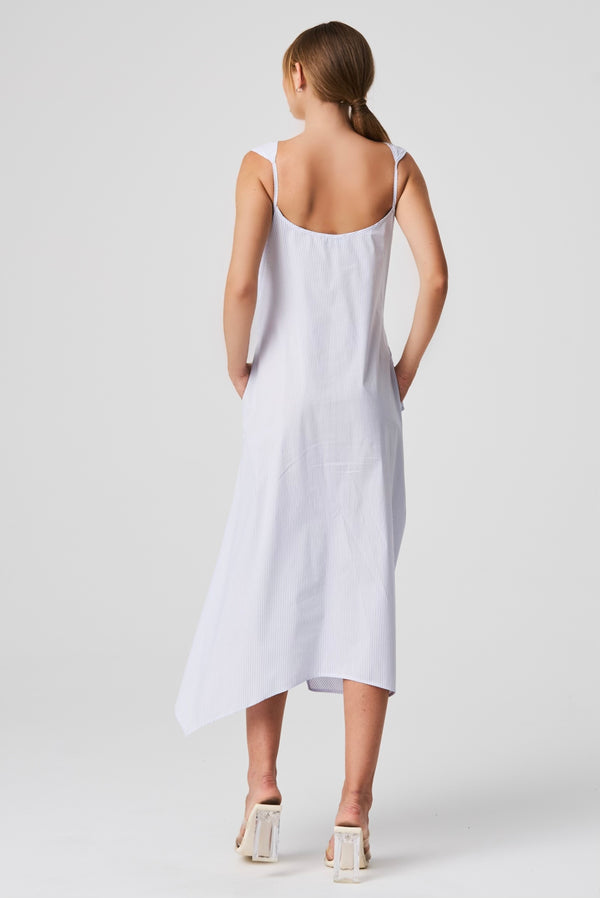 Balossa LISA Dress STRIPED LILAC