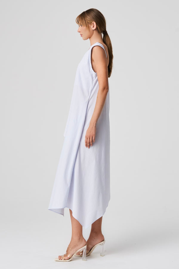 Balossa LISA Dress STRIPED LILAC